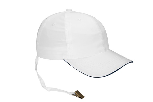 3817 - baseball cap - white/navy