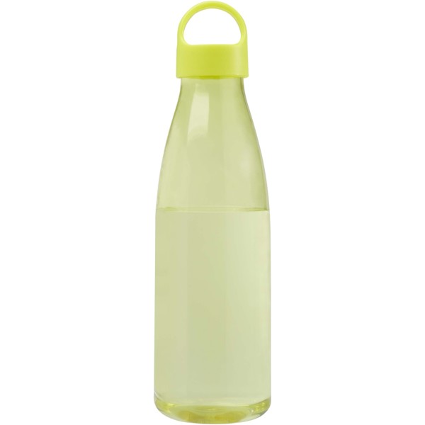 Borraccia in plastica riciclata da 800 ml  Bergen - Lime