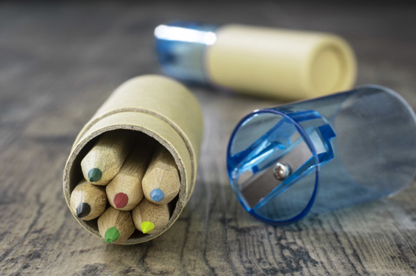 Colour pencils 6 pcs with sharpener FARVE