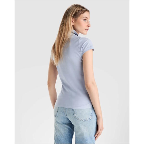 Polo da donna a maniche corte da 200 g/m² Star - Blu tempesta / 3XL