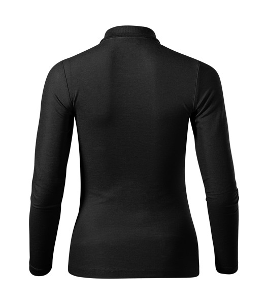 Polokošile Dámská Malfini® Pique Polo Ls - Černá / M