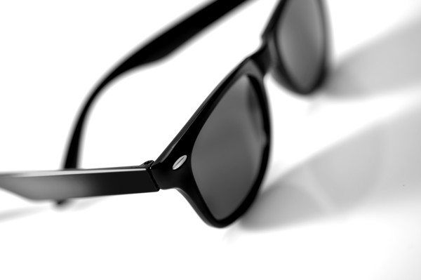 PC and PVC sunglasses - White