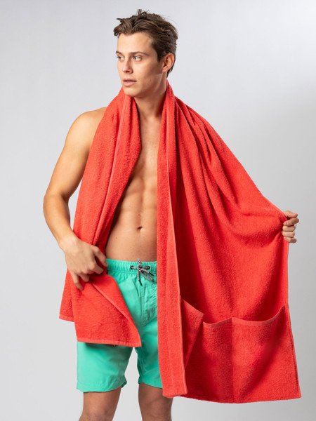 Sun Chair Towel - White