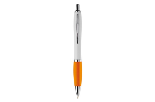 Ball pen Hawaï hardcolour - White / Orange