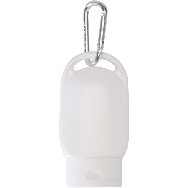 Crème solaire SPF 30 Rosie avec mousqueton - Blanc