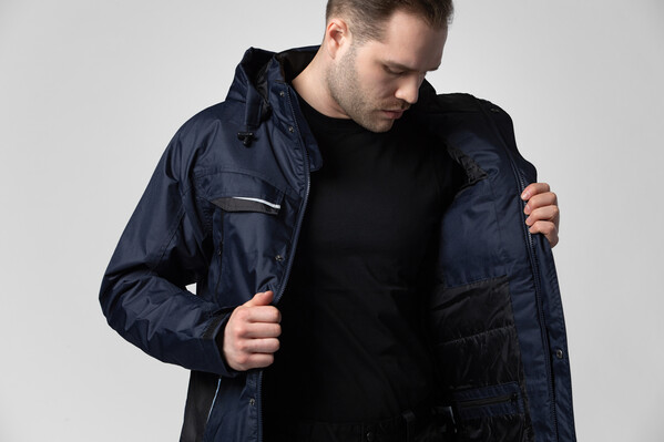4441 Jacket Padded Grey 3XL