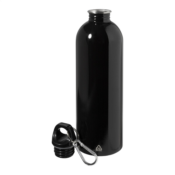 Fľaša Z Recyklovanej Nerezovej Ocele Ressuto XL - Black