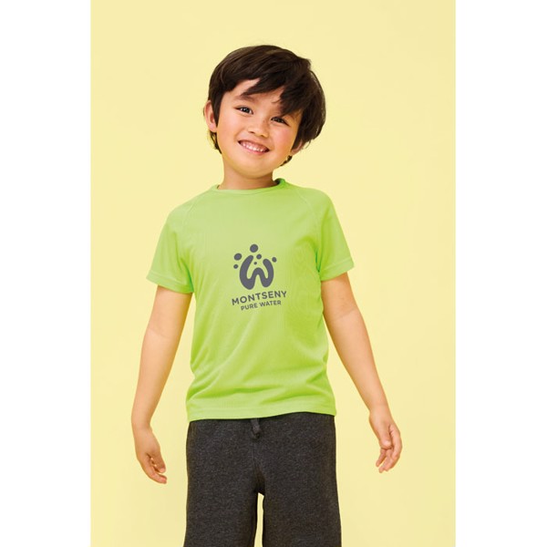 SPORTY KIDS T-SHIRT 140g - White / 4XL