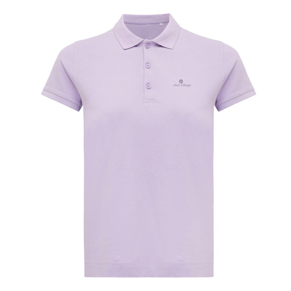 Dámské polo tričko IQONIQ Yosemite z recykl. bavlny - Lavender / XL