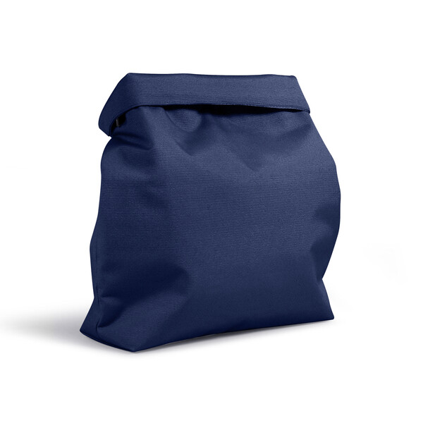 Lunchbag polyester recyclé 230g SAVOR - bleu marine