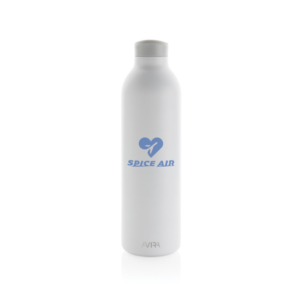 Avira Avior vakuumska steklenica iz recikliranega jekla, 1000 ml - Bela