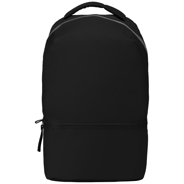 Terra Pack - 2-in-1 Backpack and Lunch Cooler - Black / Heat transfer