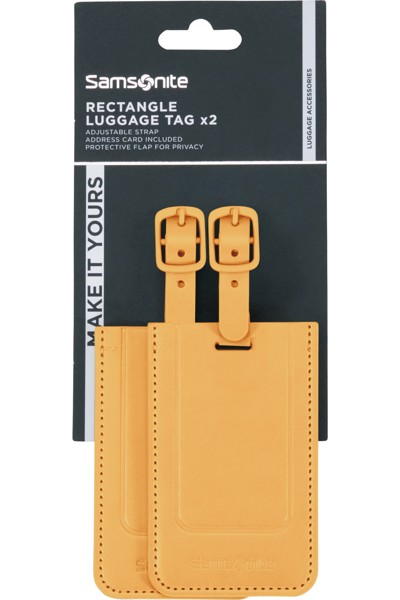 Ta Revolution Rectangle Luggage Tag X2