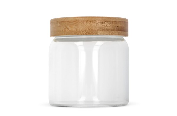 Boîte en verre & bambou 600ml