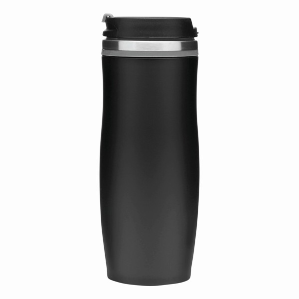 Isolierbecher Dark Crema - Grau / Schwarz