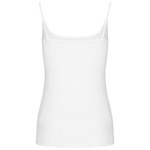 Ladies' Strappy Tank Top - White / 2XL