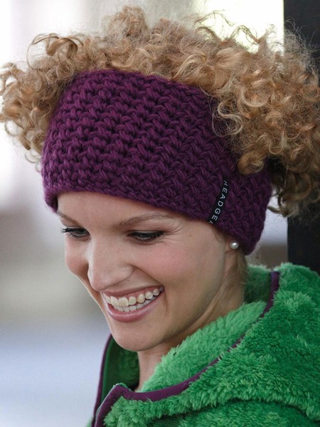 Crocheted Headband - Silver