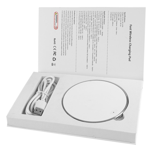 BASE DE CARREGAMENTO QUICK - BRANCO CAIXA BRANCA