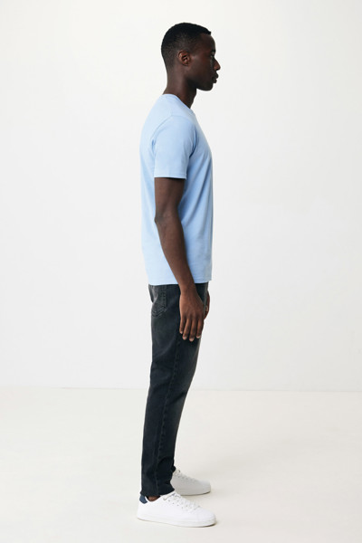 T-shirt en coton recyclé IQONIQ Brett - Sky Blue / S