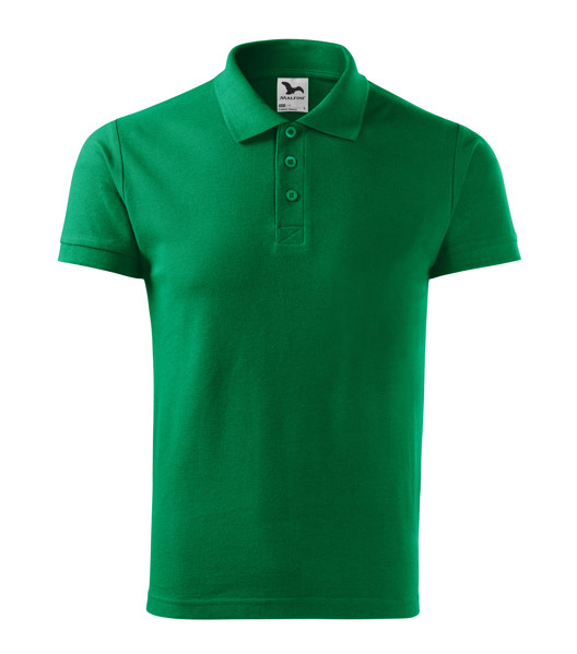 Polokošile Pánská Malfini® Cotton Heavy - Středně Zelená / XL