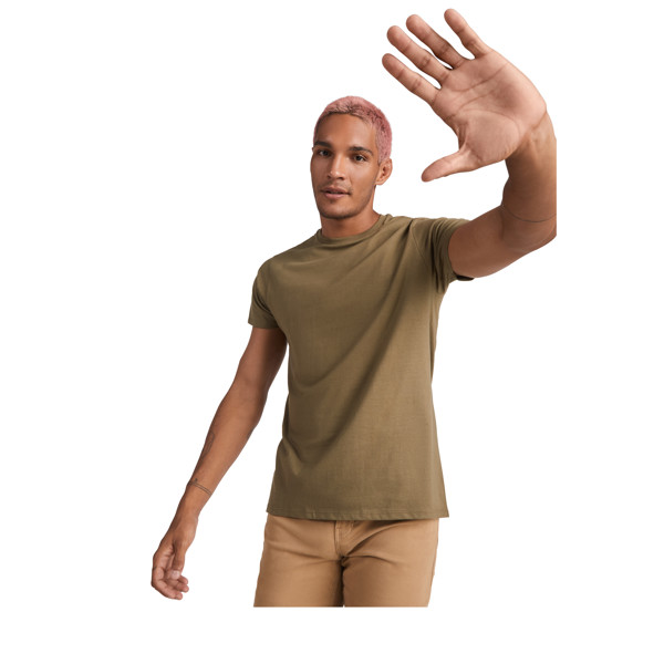 T-shirt a maniche corte in cotone biologico da uomo da 175 g/m² Breda - Lavanda / M