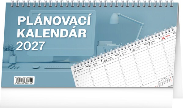 Notique Stolový Kalendár Plánovací 2027, 25 x 12,5 cm