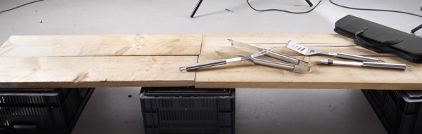 Conjunto de churrasqueira em aço inoxidável Priscilla