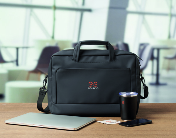 Laptop bag London 15 inch, RPET, padded back