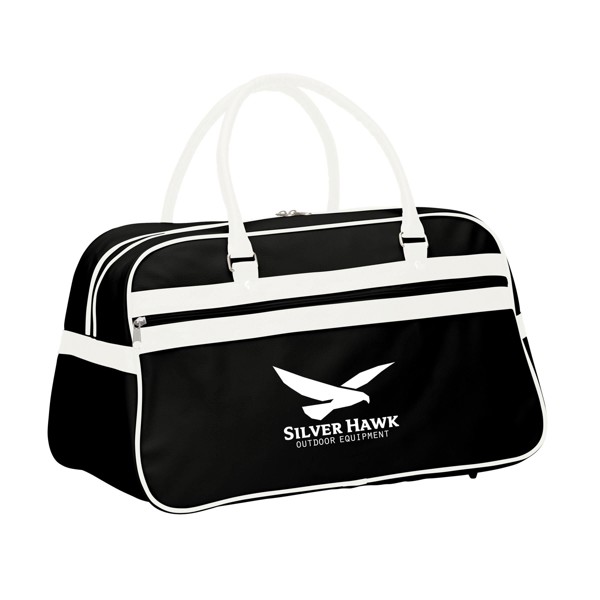 RetroSport sac de sport - Blanc / Noir