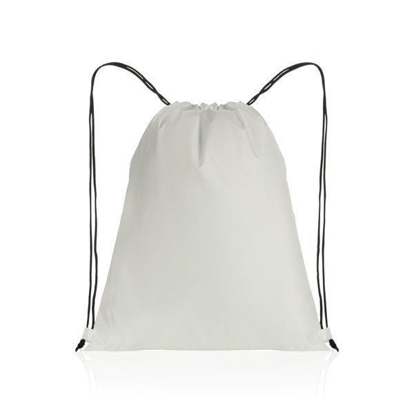 Sac cordelettes en rPET 190T Impact AWARE™ - Blanc