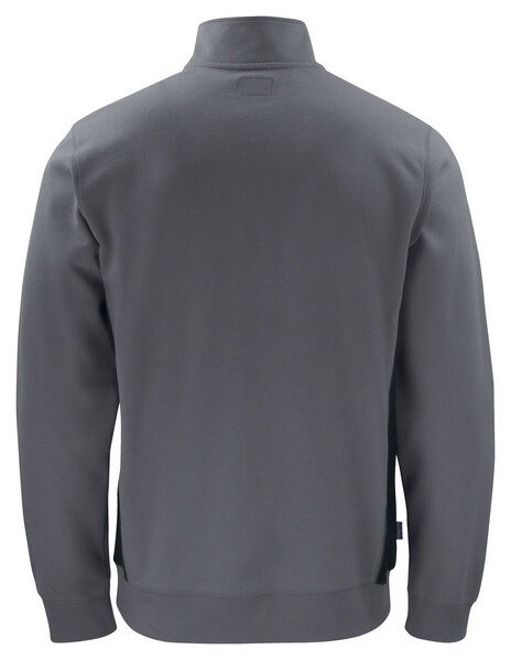 2128 Sweatshirt 1/2 zip Grey XL