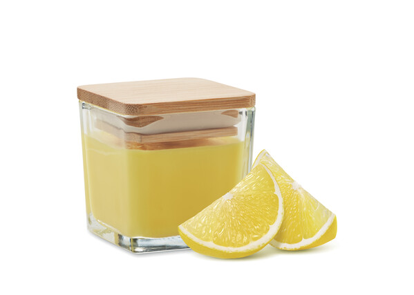Bougie parfumée carrée 50gr Pila - Jaune