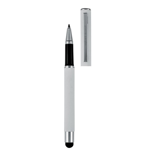 CLAUDIE Set aus Rollerball Touchpen und Kugelschreiber Stylus - Weiß