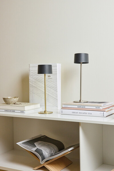 Stolní lampa VINGA Nauro z RCS - Zlatá