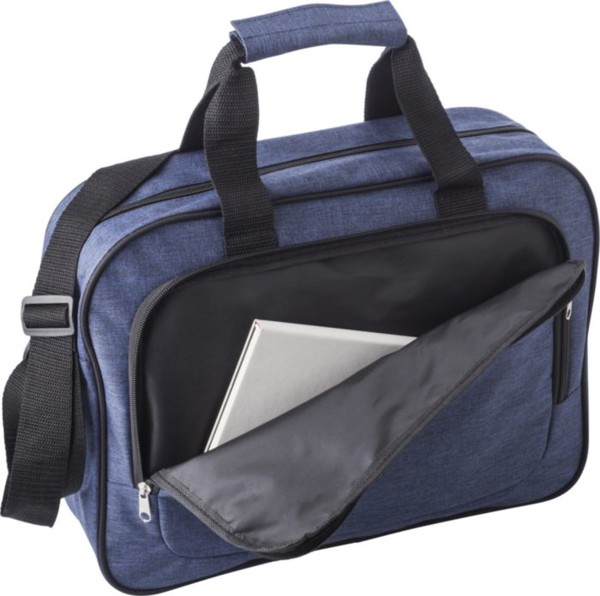 Sacoche porte-ordinateur en polyester Isolde - Grey