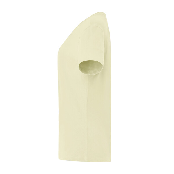 Dámské tričko Iqoniq Yala z recykl. bavlny - Cream Yellow / L