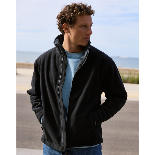 Veste polaire imperméable 3 couches - BLACK / M