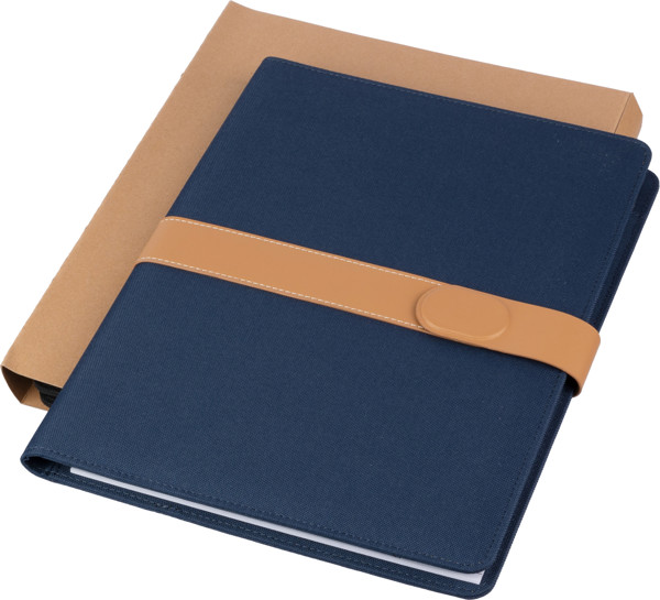 Porta documentos rPET dobrável A4 Sven - Black