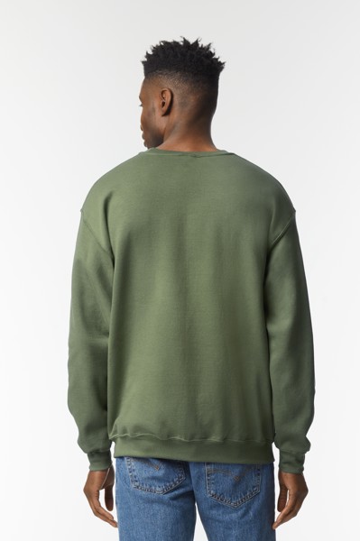 Pulover s okruglim izrezom za odrasle Heavy Blend™ - Bijela / M