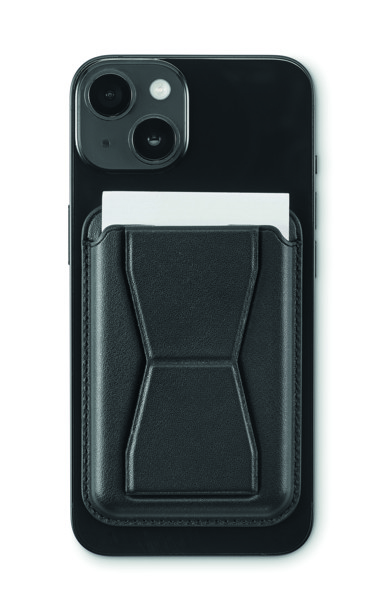 Magnetic PU cardholder Leamag