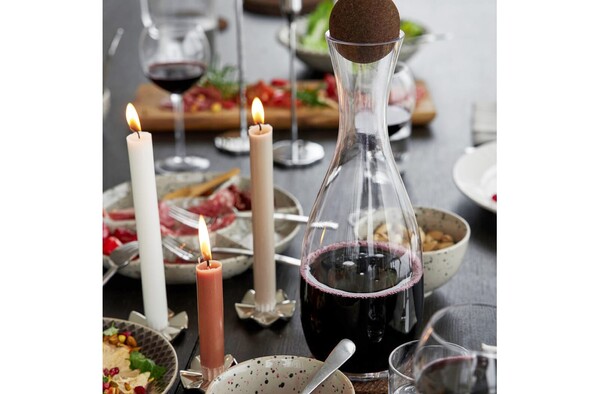 Sagaform Nature carafe with cork stopper 1,5 liter