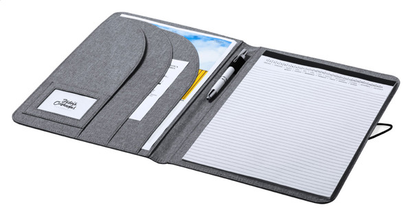Rpet Document Folder Dennis - Ash Grey