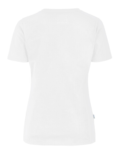 Cottover Gots Stretch V-Neck Lady white XS
