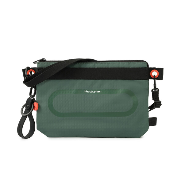 ICHI M | Crossover Mediu + RFID - Hedgren - Duck Green