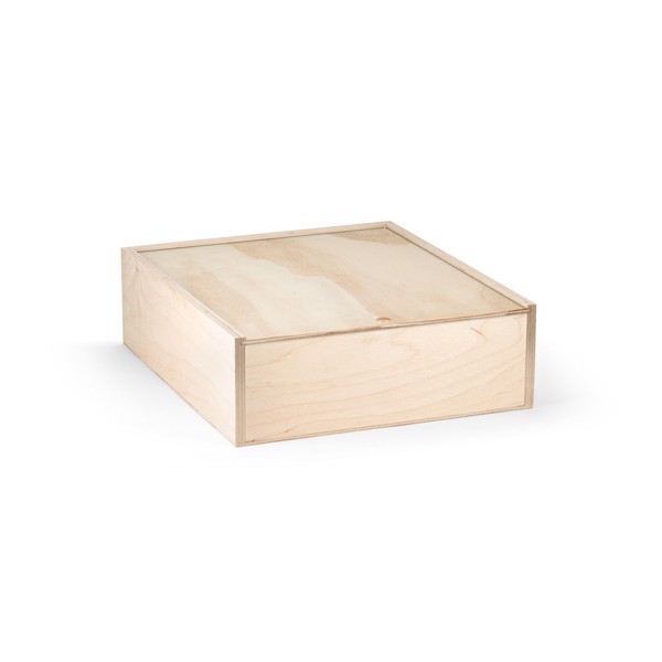 BOXIE WOOD M. Wood box M - Light Natural