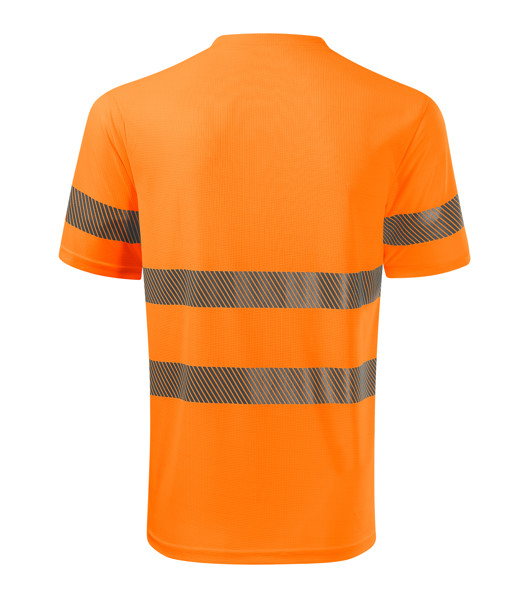 Tričko Unisex Rimeck® Hv Dry - Fluorescenční Oranžová / 3XL