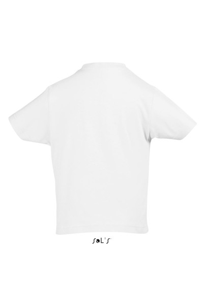 Sol's Imperial Kids' - Round Neck T-Shirt - White / 12A