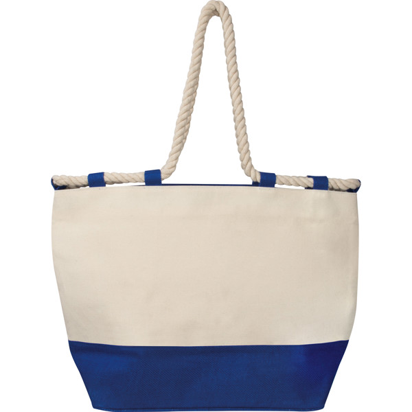 Beach bag with drawstring LIANA - Blue