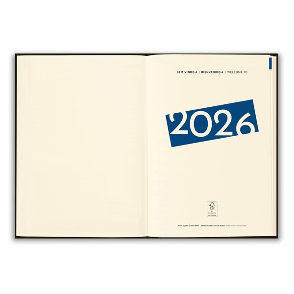 VERLAINE A5. Agenda A5 - Azul