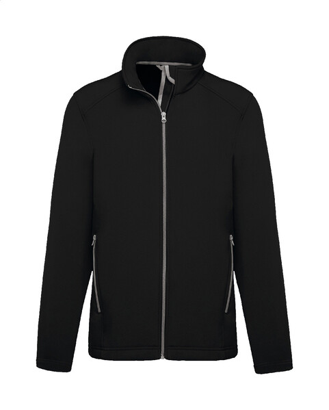 2 Rétegű Softshell Kabát KA424 - Black / XL